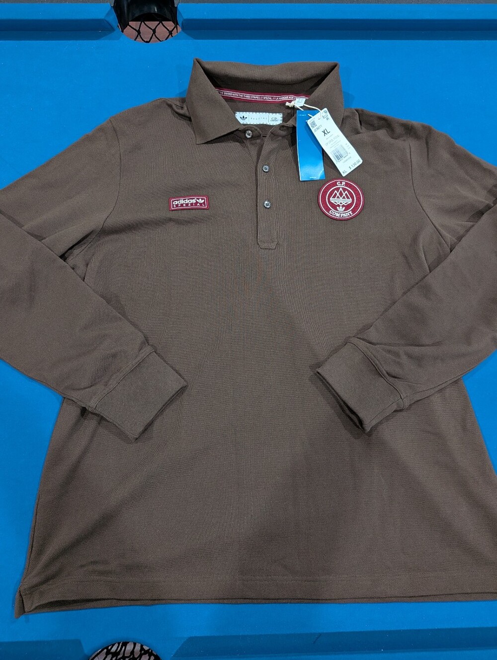 XL adidas x CP Company SPZL Polo Shirt Spezial JE867 Authentic 10th Anniversary